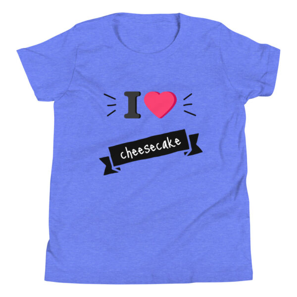 Kinder-T-Shirt “I love cheesecake”